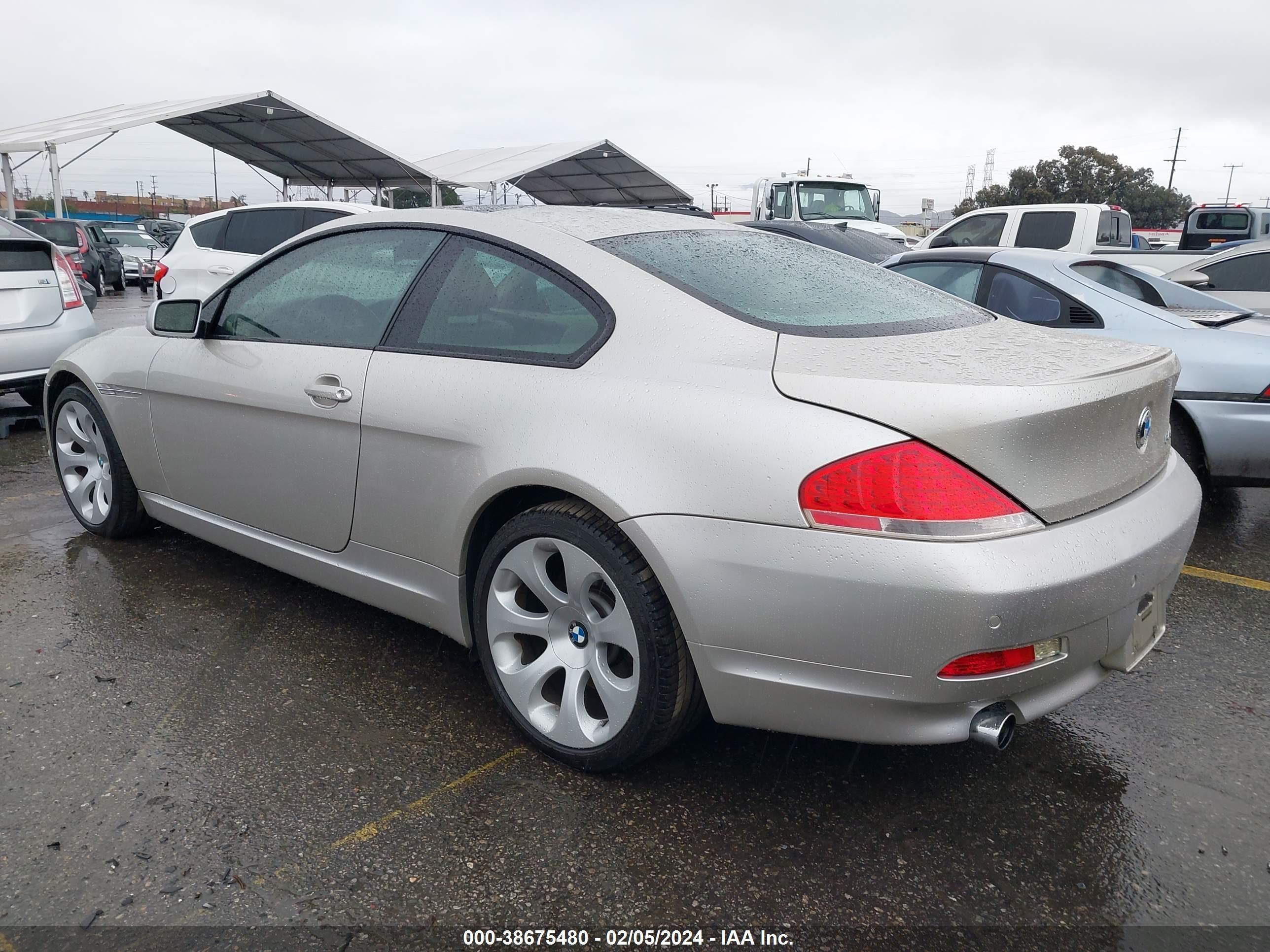 Photo 2 VIN: WBAEH73415B193337 - BMW 6ER 