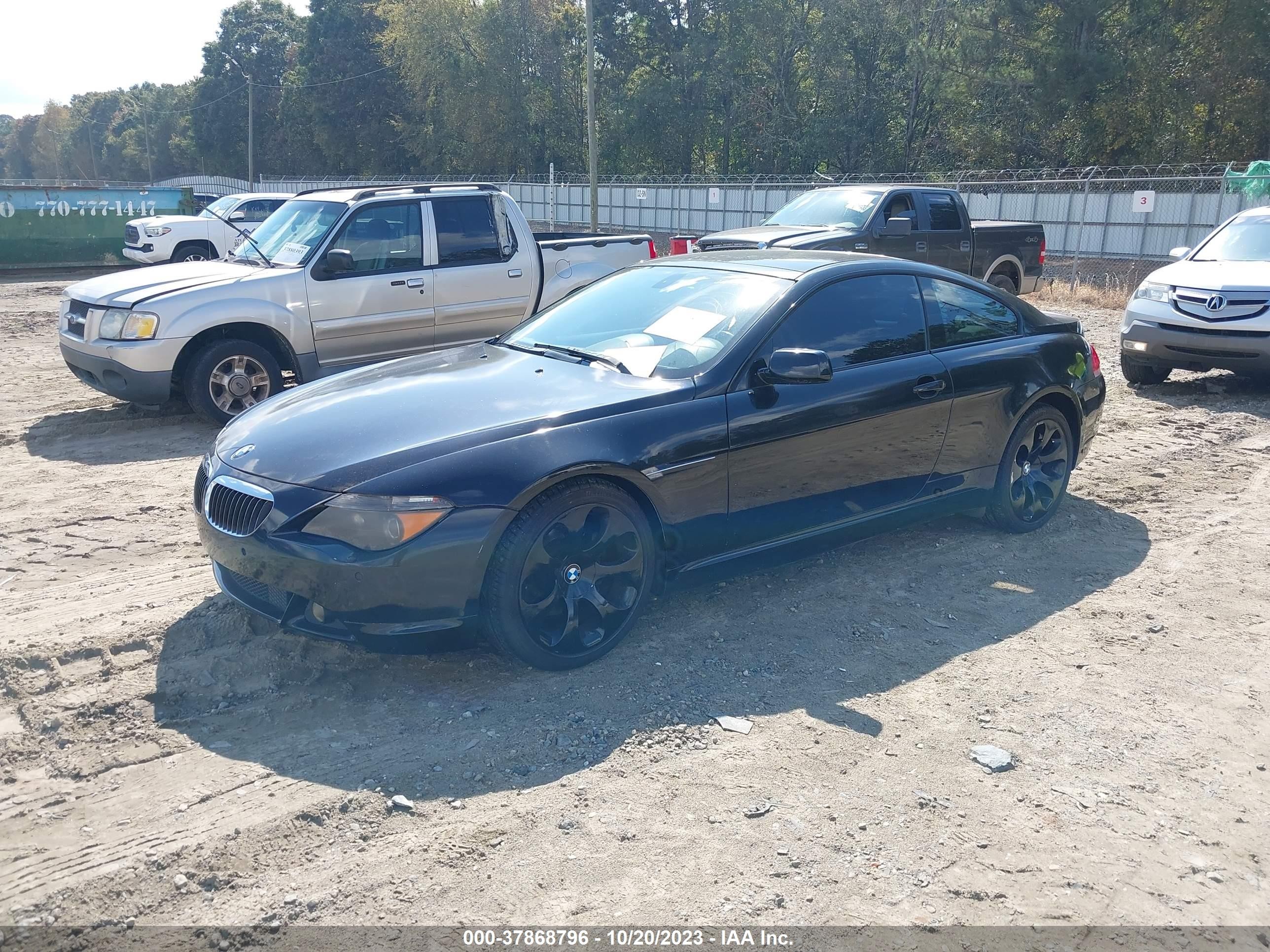 Photo 1 VIN: WBAEH73455B191607 - BMW 6ER 