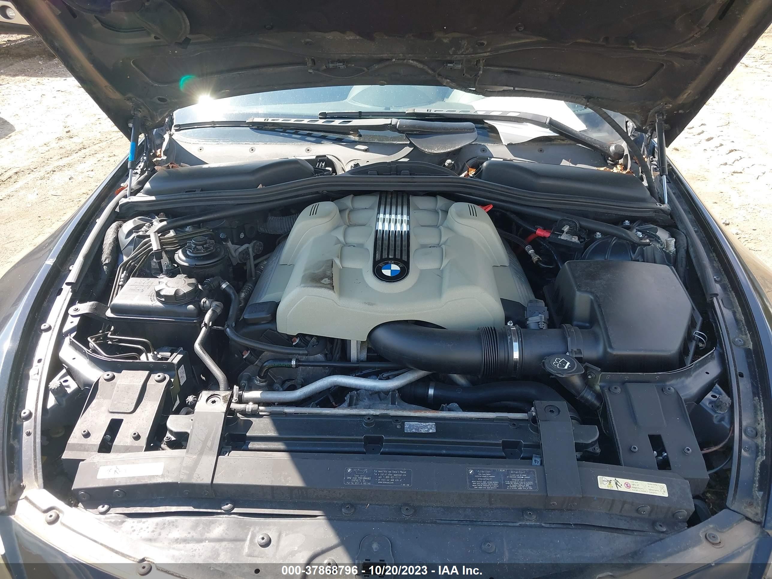 Photo 9 VIN: WBAEH73455B191607 - BMW 6ER 