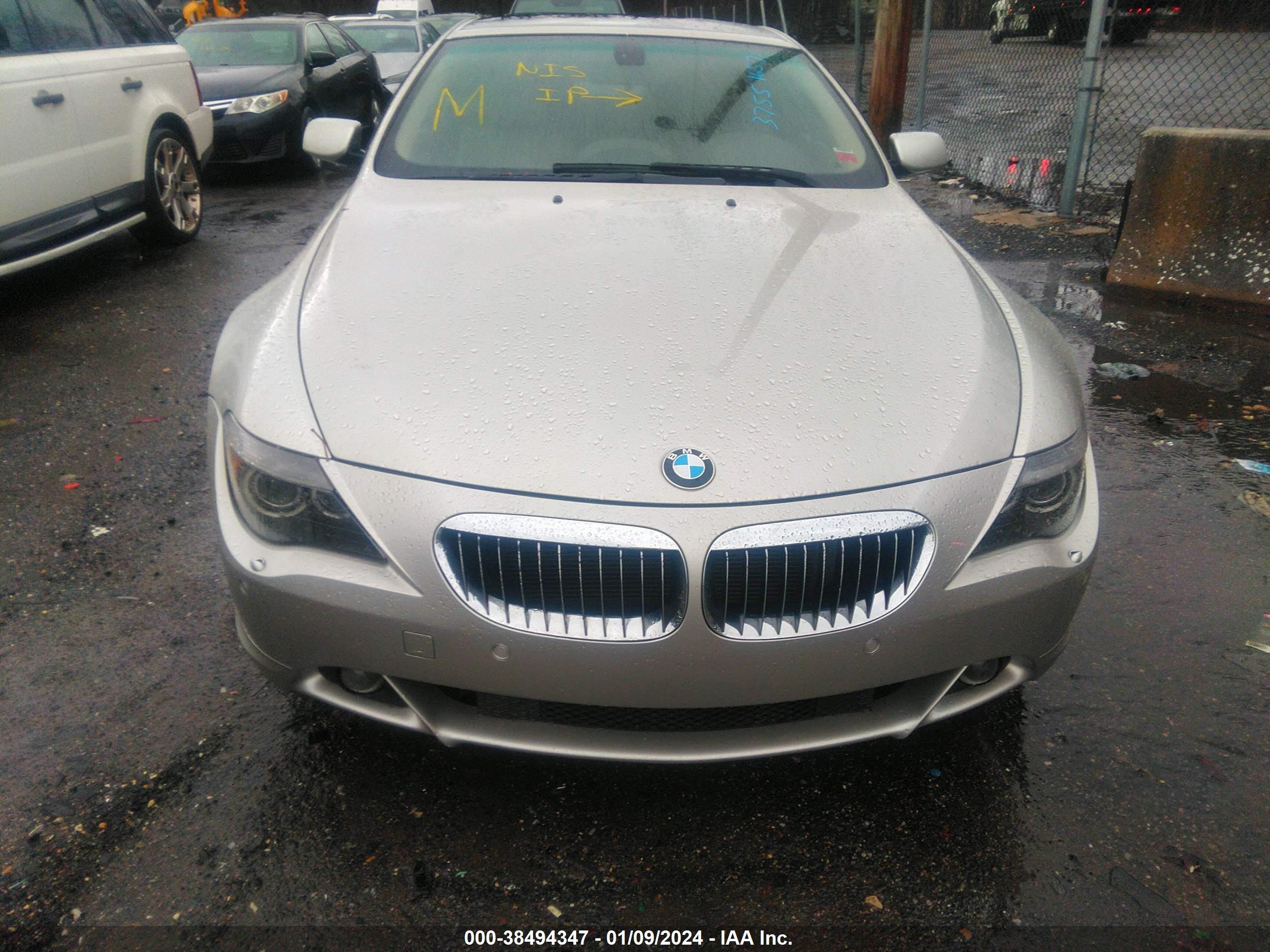 Photo 5 VIN: WBAEH73475B193679 - BMW 6ER 