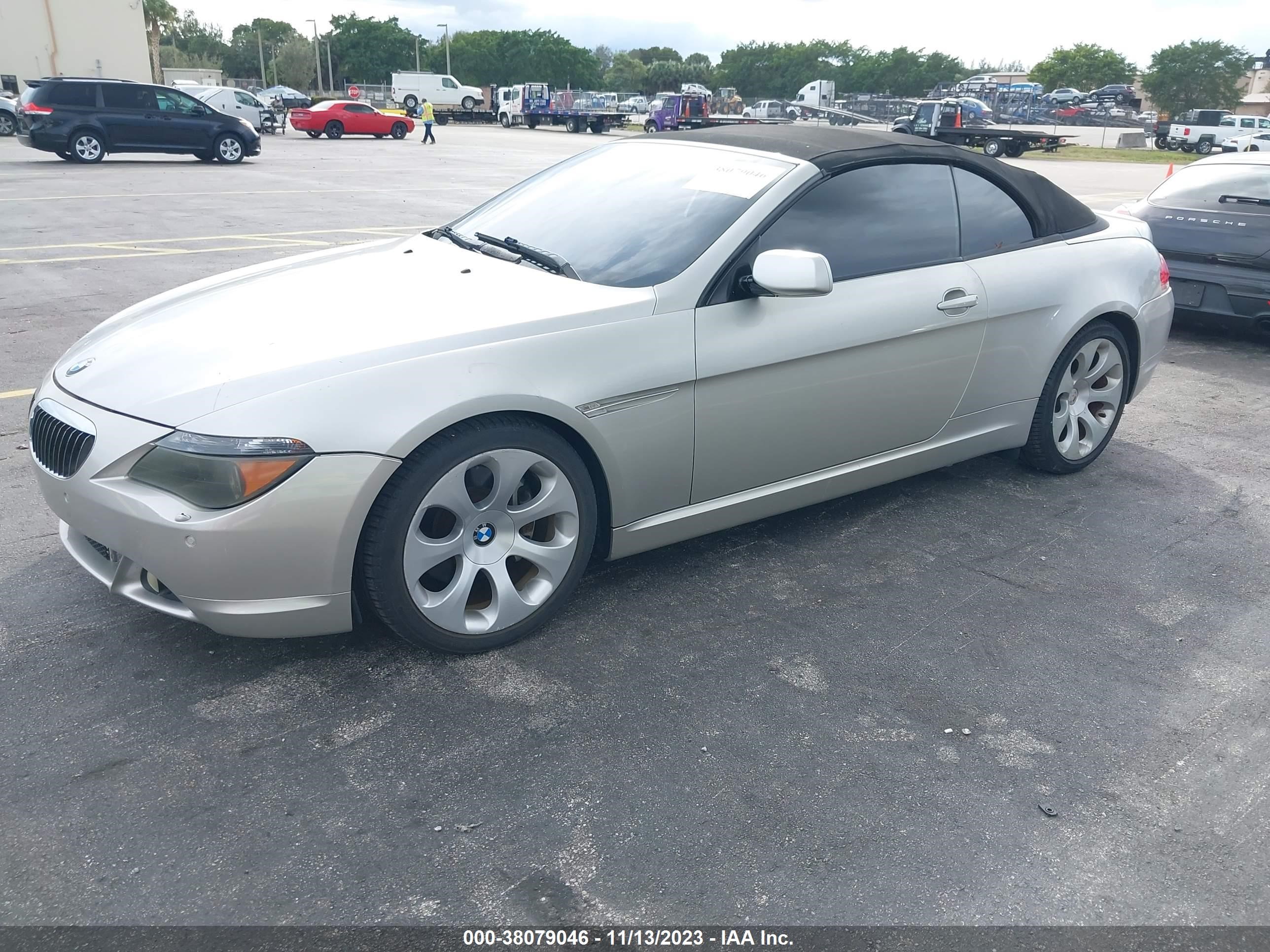 Photo 1 VIN: WBAEK13416CN76012 - BMW 6ER 