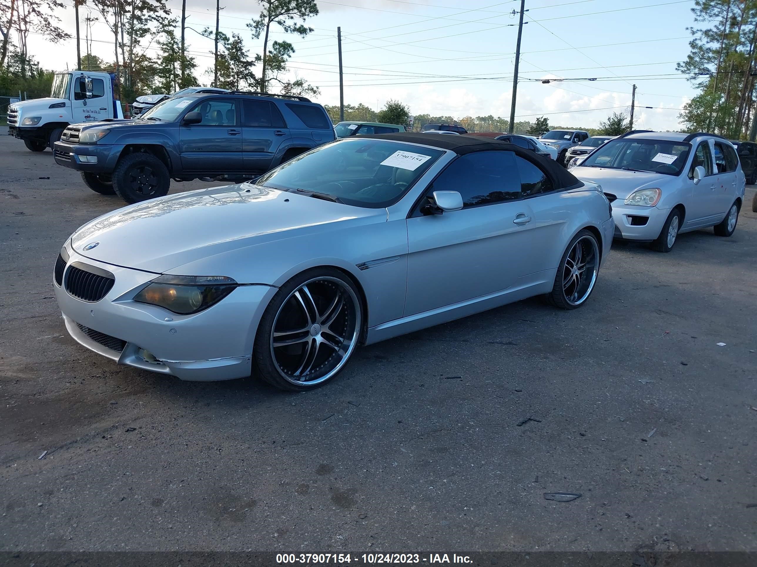 Photo 1 VIN: WBAEK13426CN79453 - BMW 6ER 