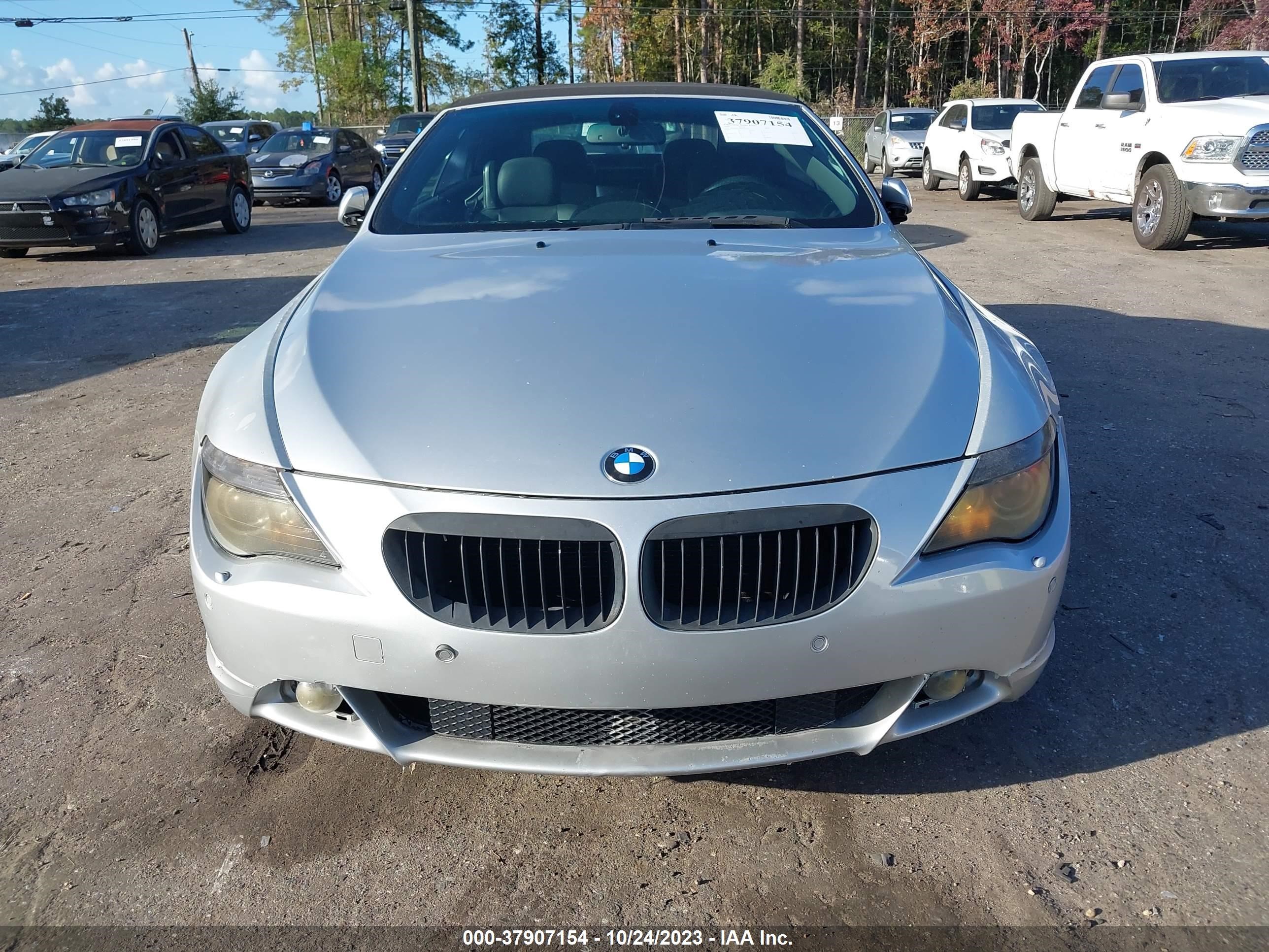 Photo 5 VIN: WBAEK13426CN79453 - BMW 6ER 