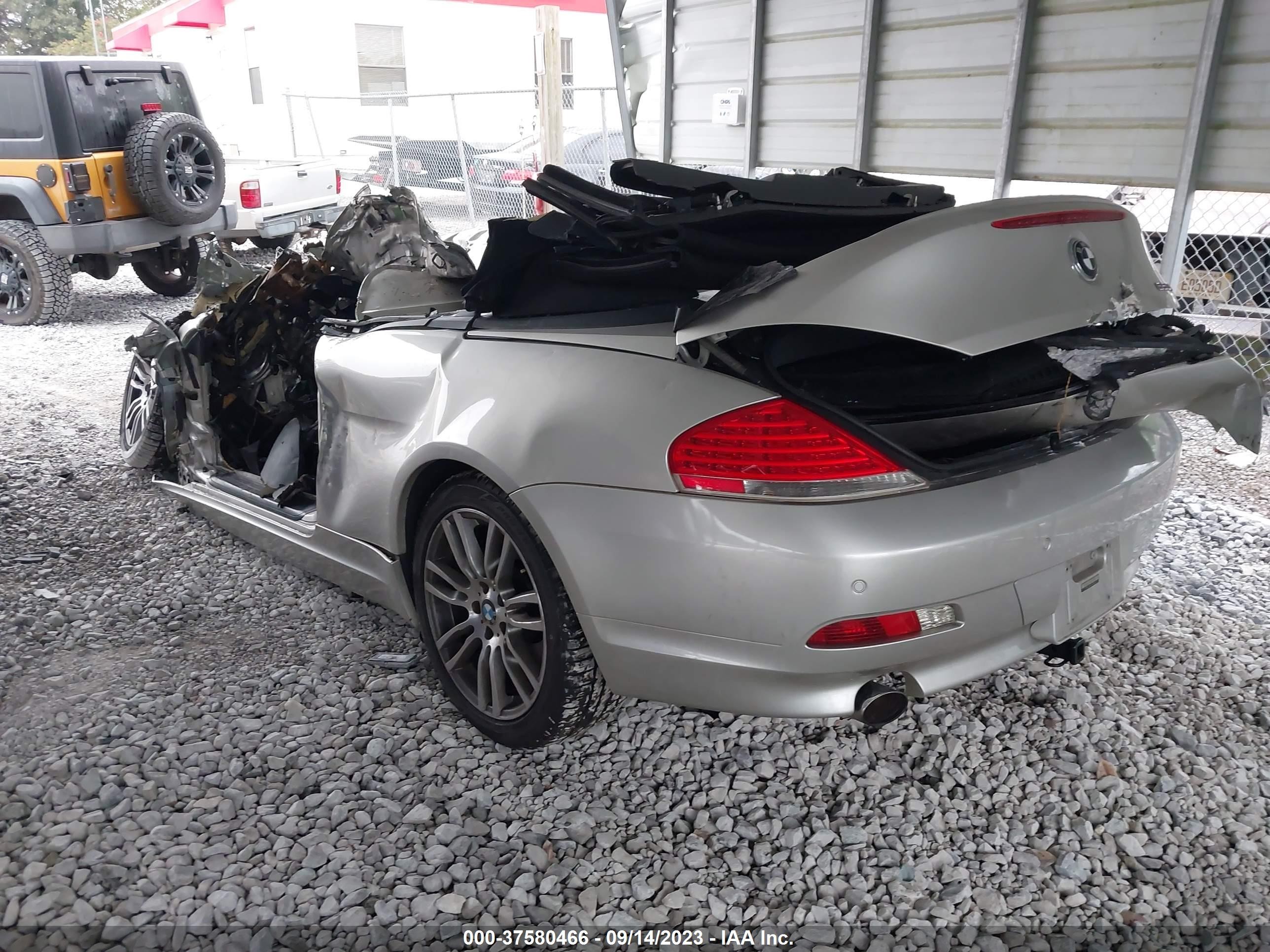 Photo 2 VIN: WBAEK13476CN72319 - BMW 6ER 