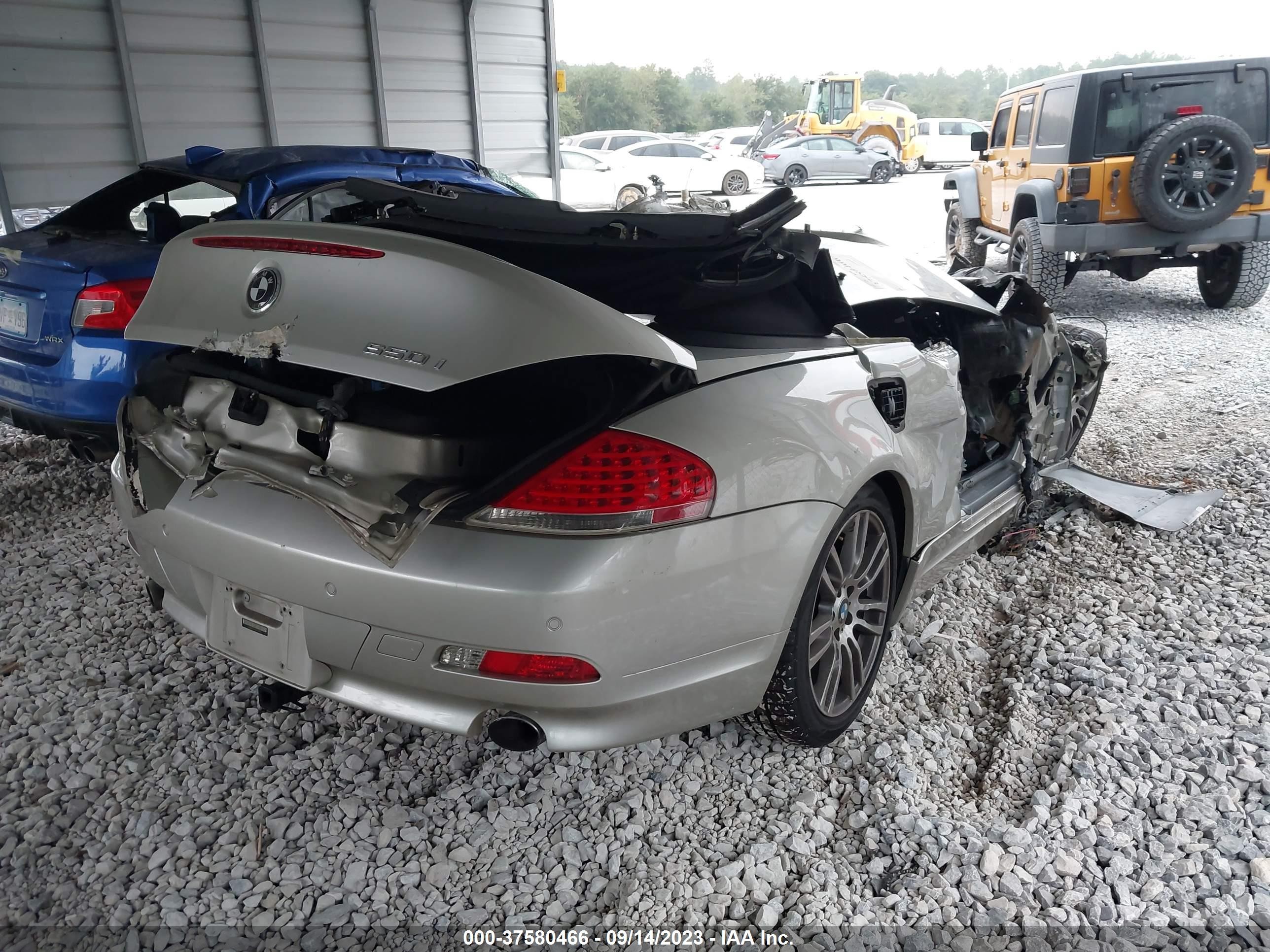 Photo 3 VIN: WBAEK13476CN72319 - BMW 6ER 