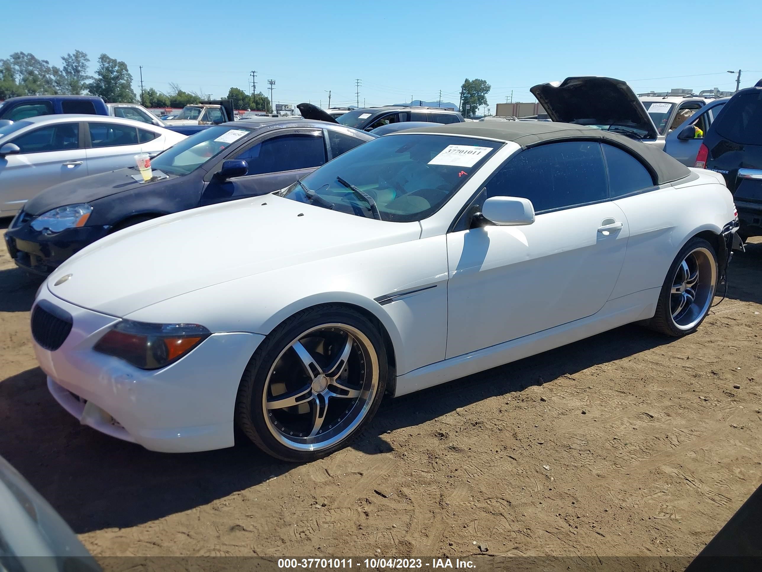 Photo 1 VIN: WBAEK13476CN76385 - BMW 6ER 