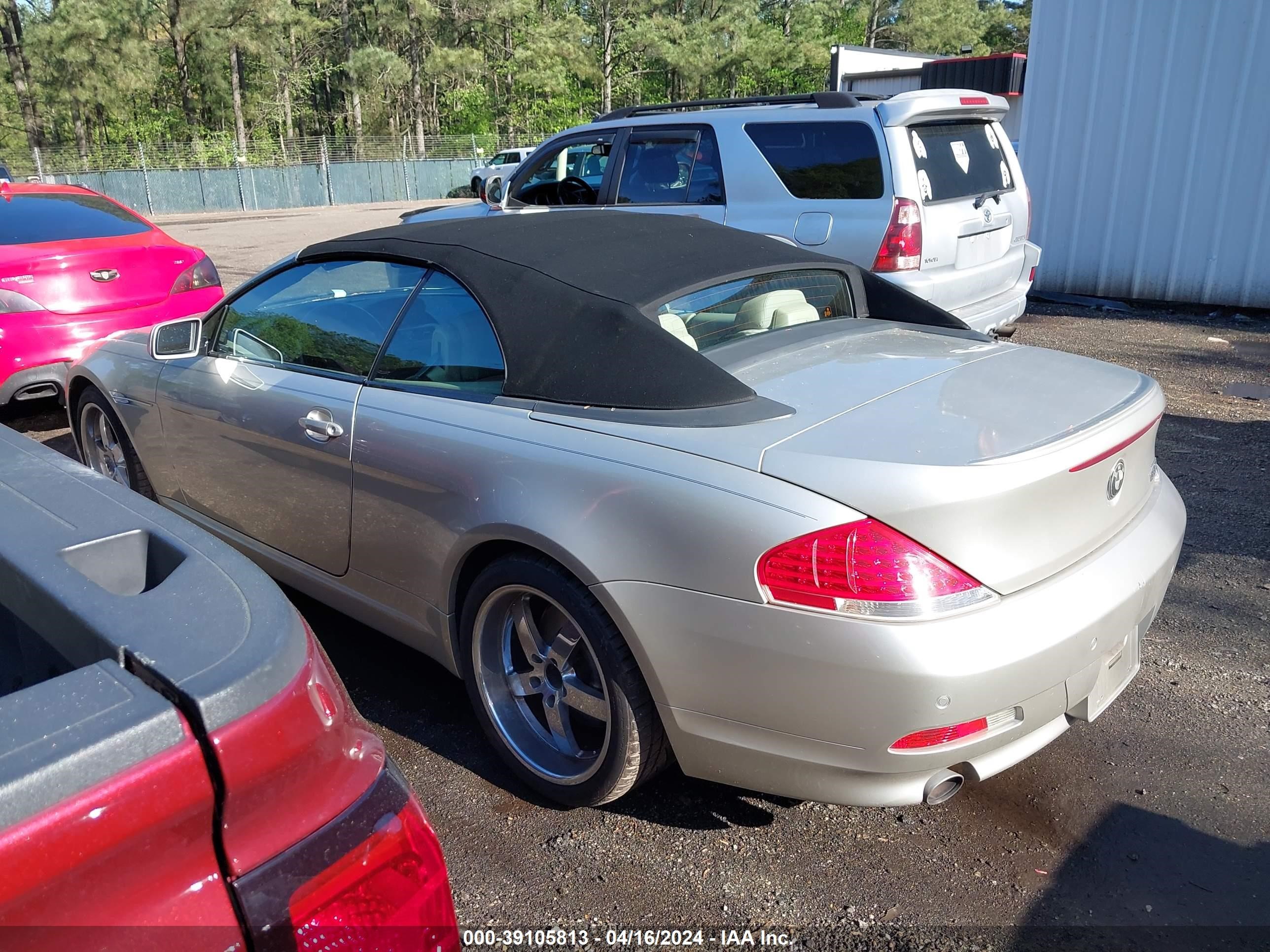 Photo 2 VIN: WBAEK13476CN77553 - BMW 6ER 