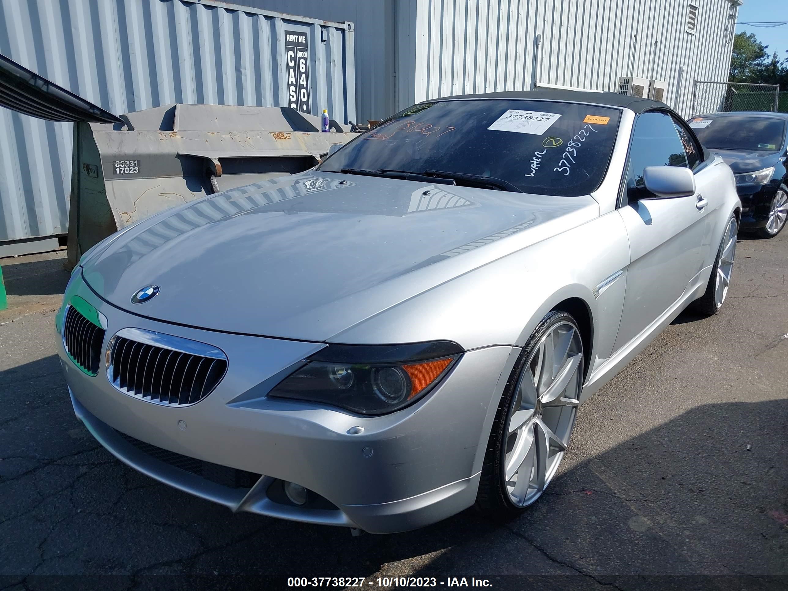 Photo 1 VIN: WBAEK13486CN79991 - BMW 6ER 