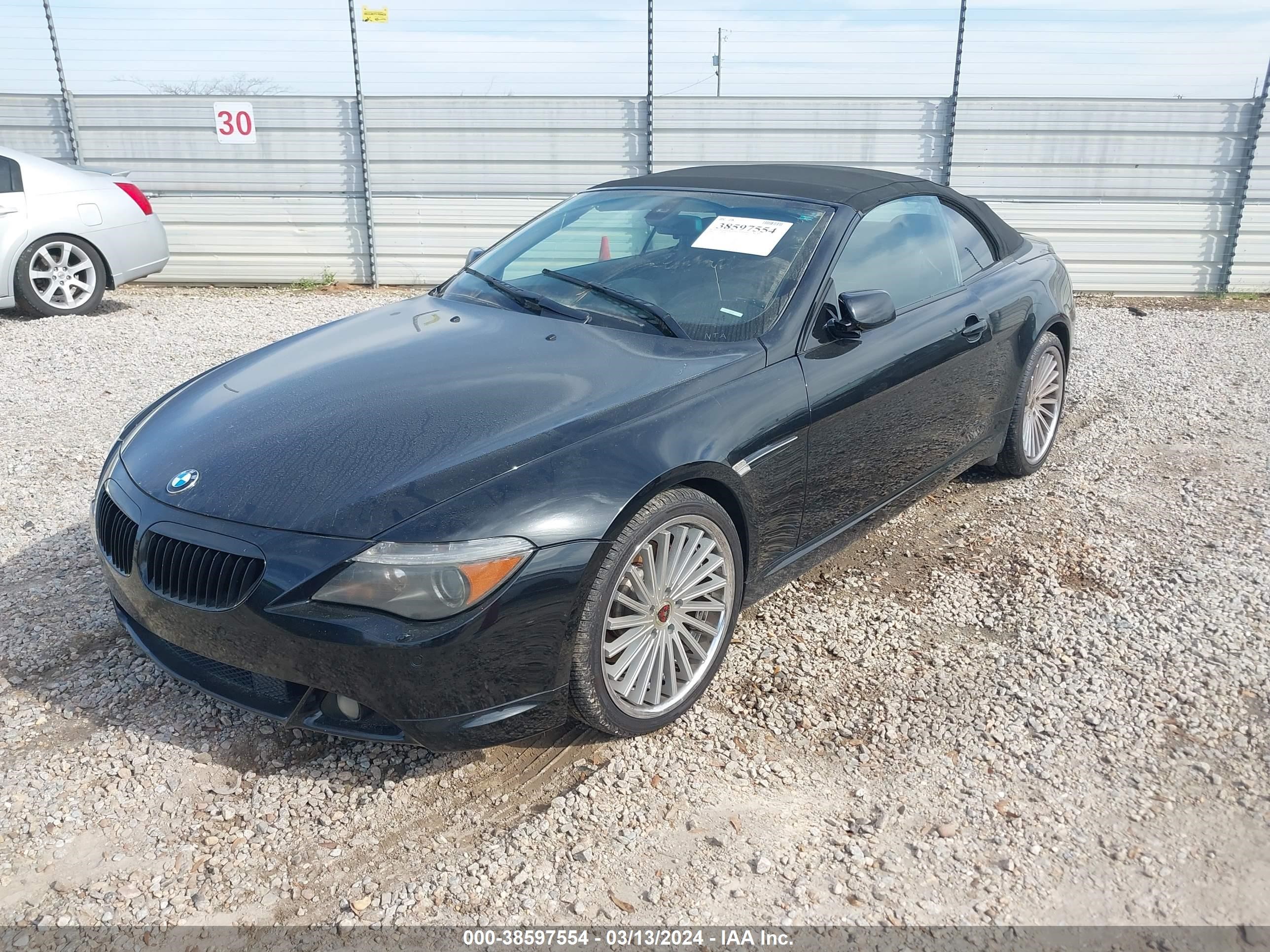 Photo 1 VIN: WBAEK13496CN79885 - BMW 6ER 