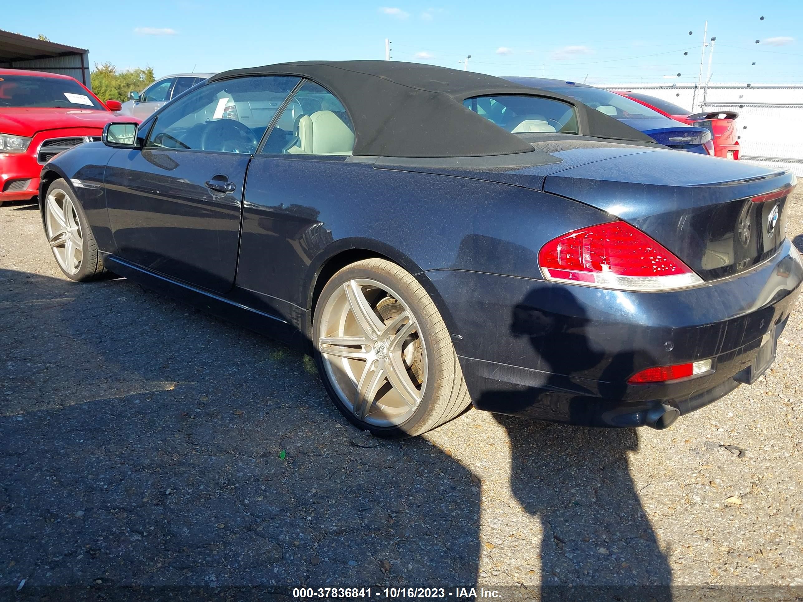 Photo 2 VIN: WBAEK134X6CN77322 - BMW 6ER 