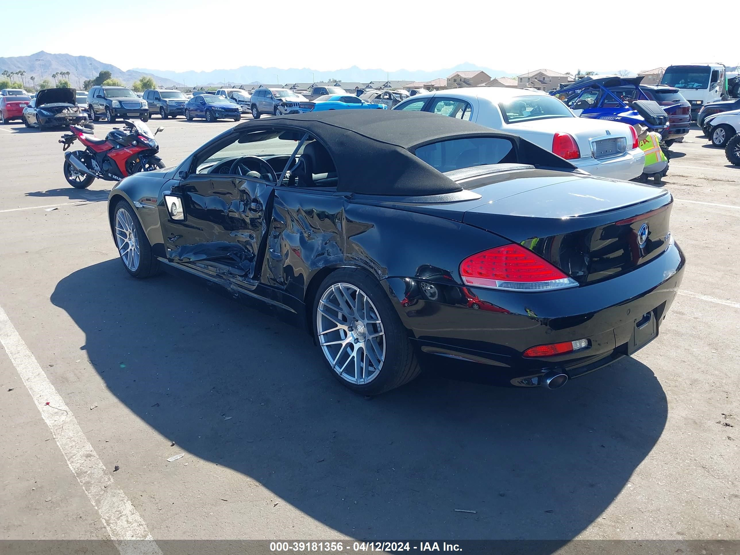 Photo 2 VIN: WBAEK13517CN80393 - BMW 6ER 