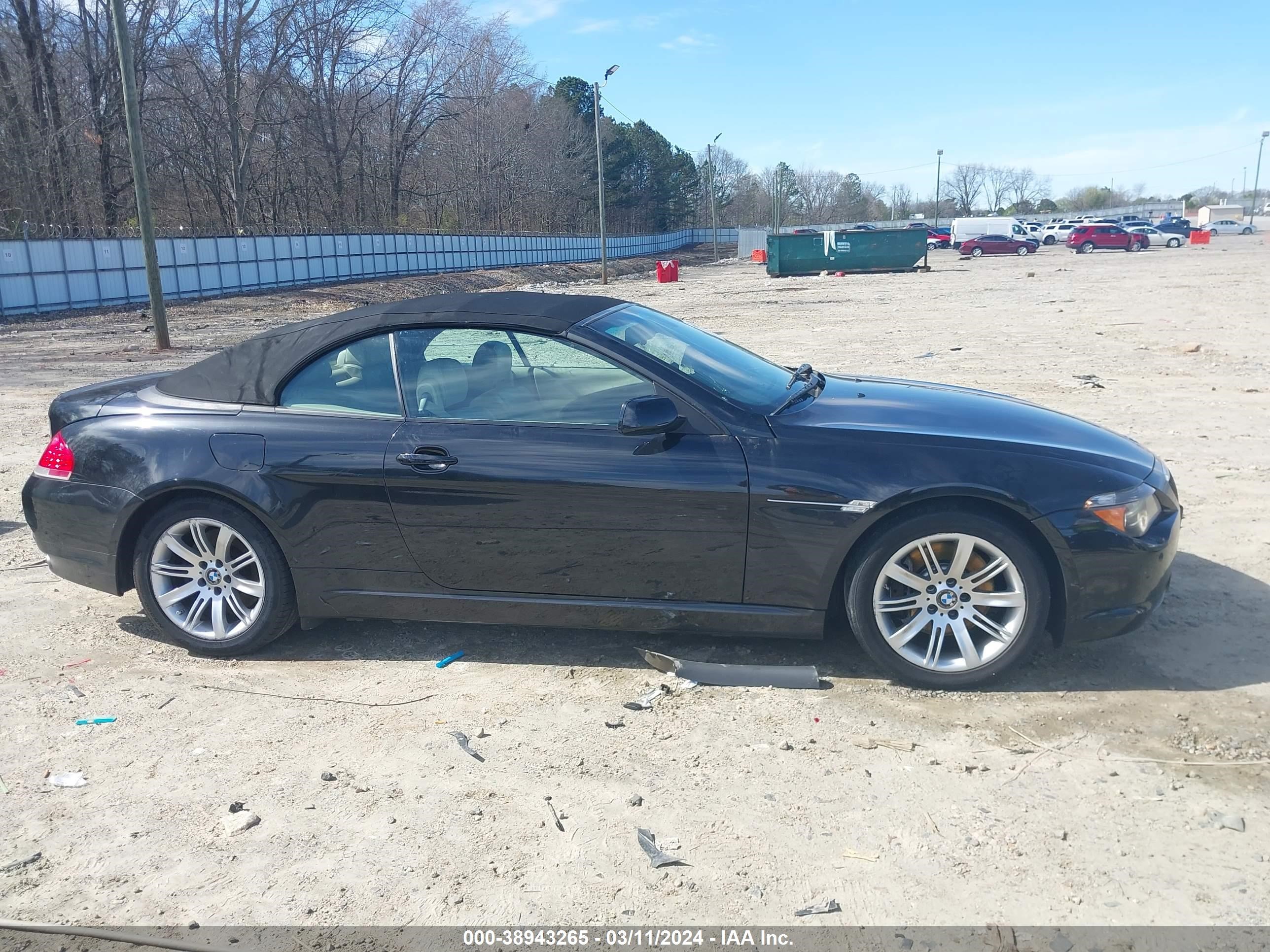 Photo 12 VIN: WBAEK13557CN81322 - BMW 6ER 