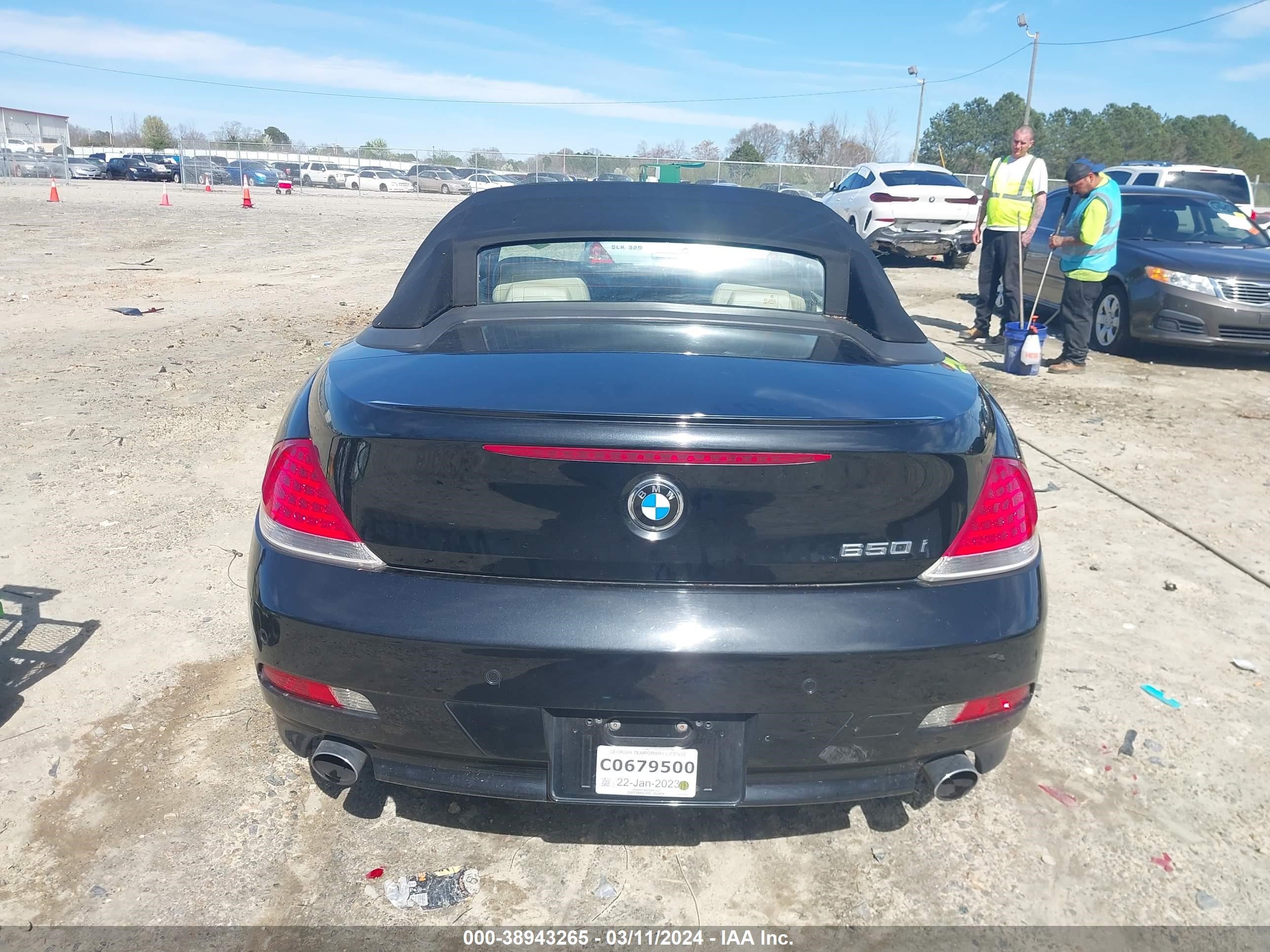 Photo 15 VIN: WBAEK13557CN81322 - BMW 6ER 