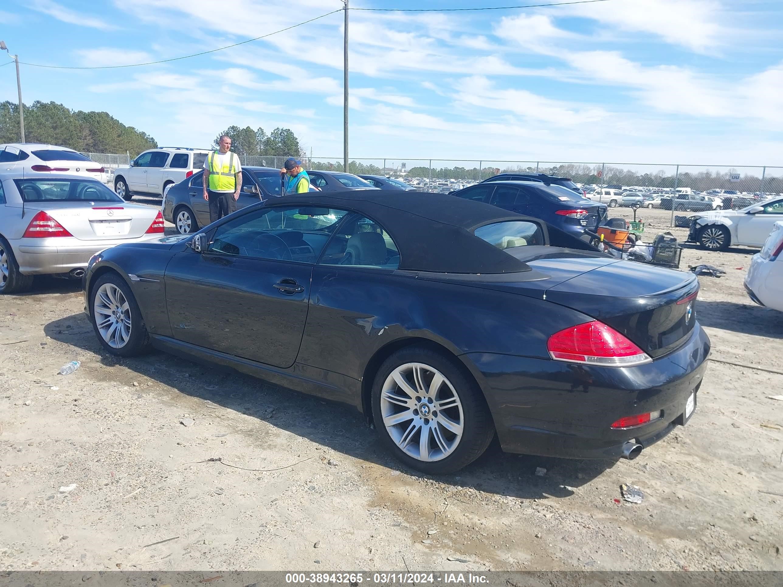 Photo 2 VIN: WBAEK13557CN81322 - BMW 6ER 