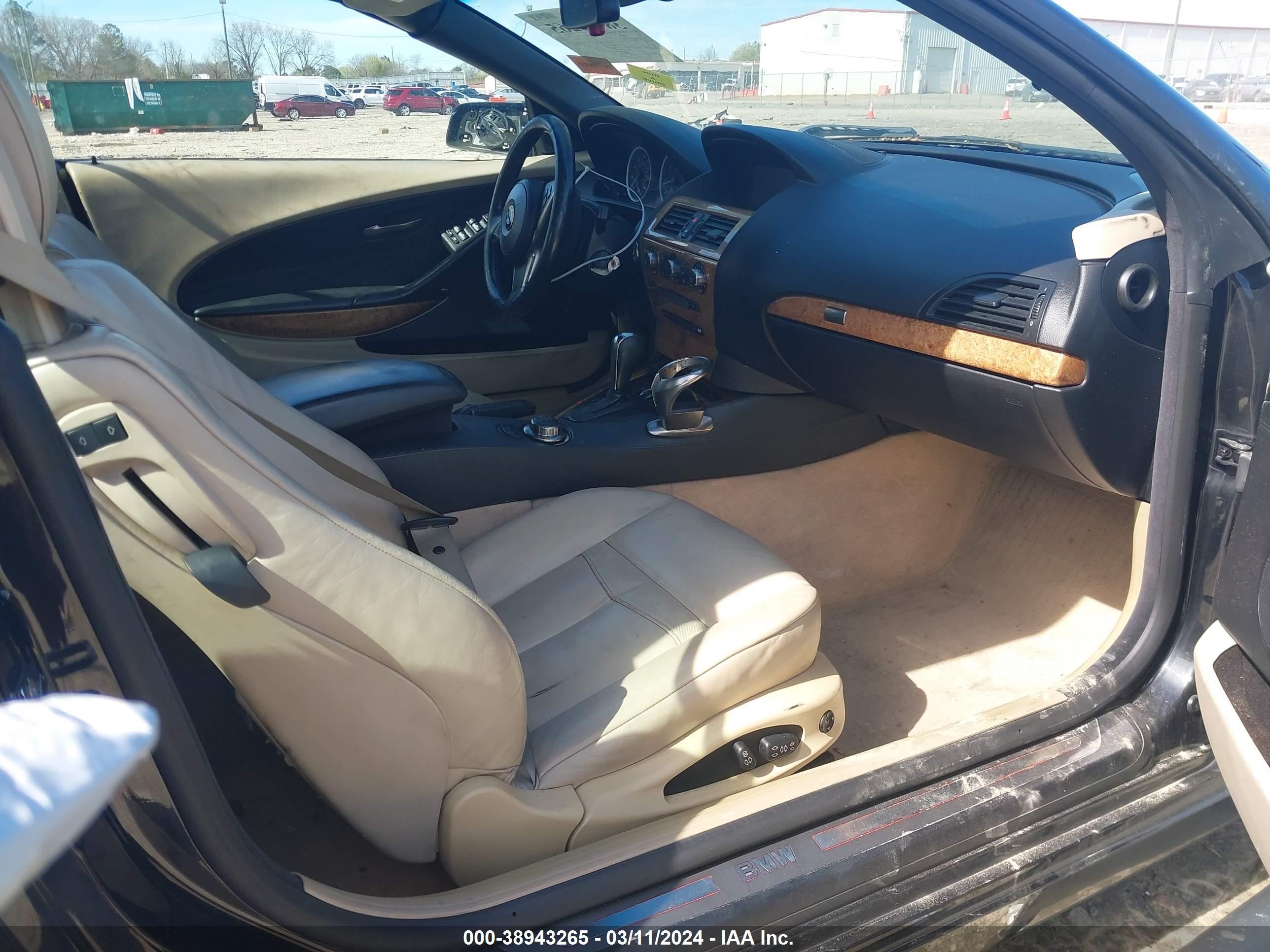 Photo 4 VIN: WBAEK13557CN81322 - BMW 6ER 