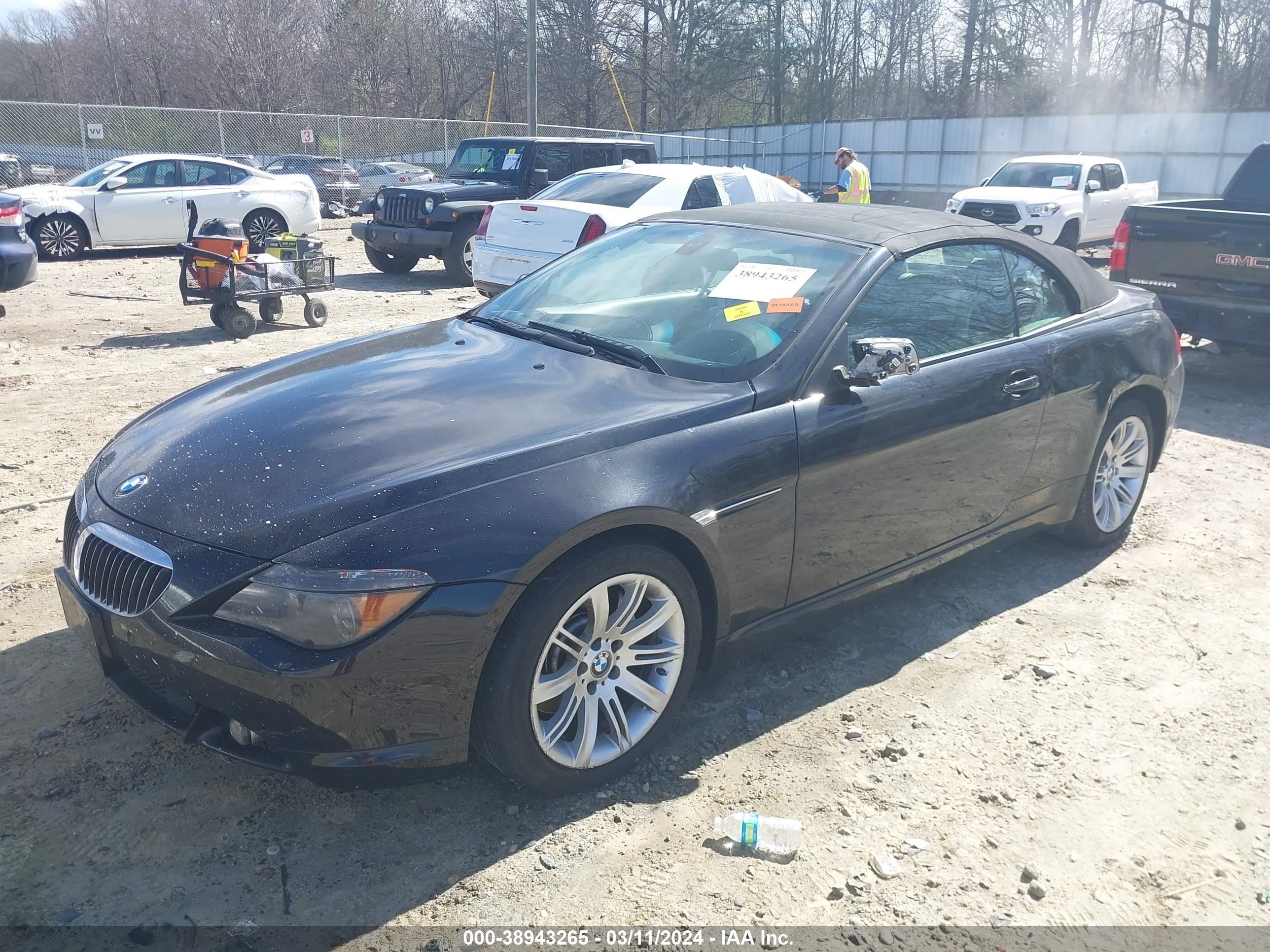 Photo 5 VIN: WBAEK13557CN81322 - BMW 6ER 