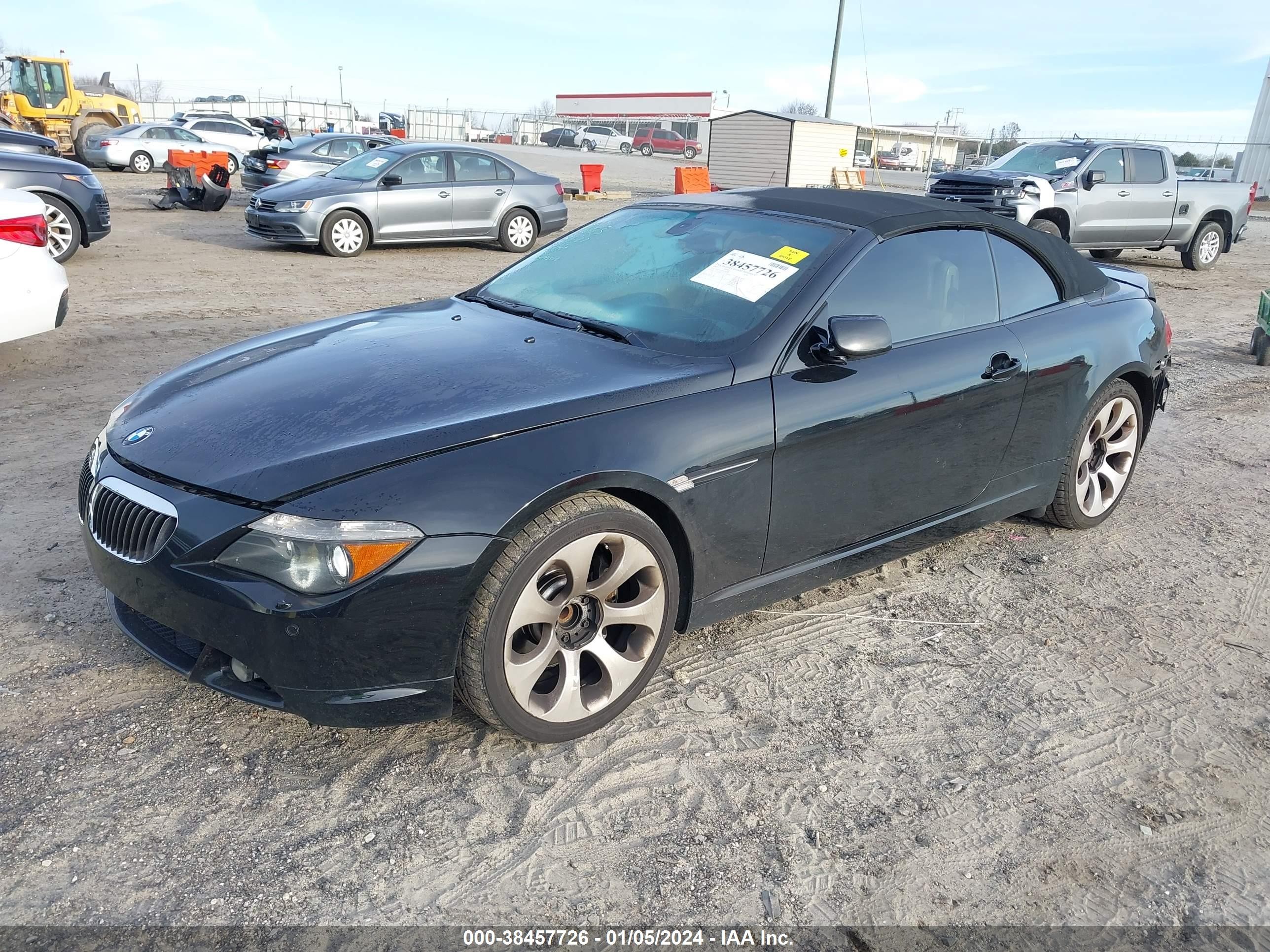 Photo 1 VIN: WBAEK13587CN81380 - BMW 6ER 