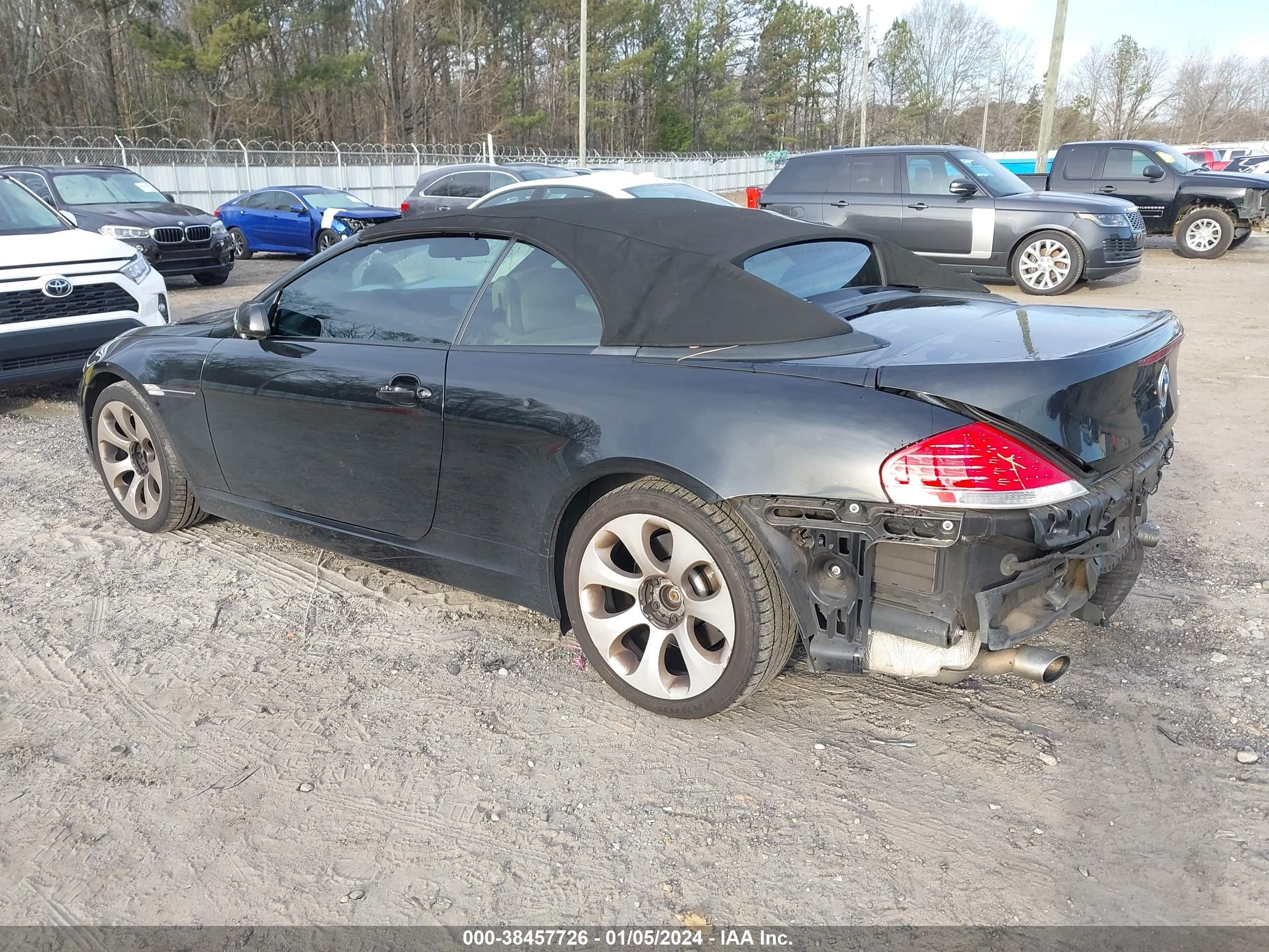 Photo 2 VIN: WBAEK13587CN81380 - BMW 6ER 