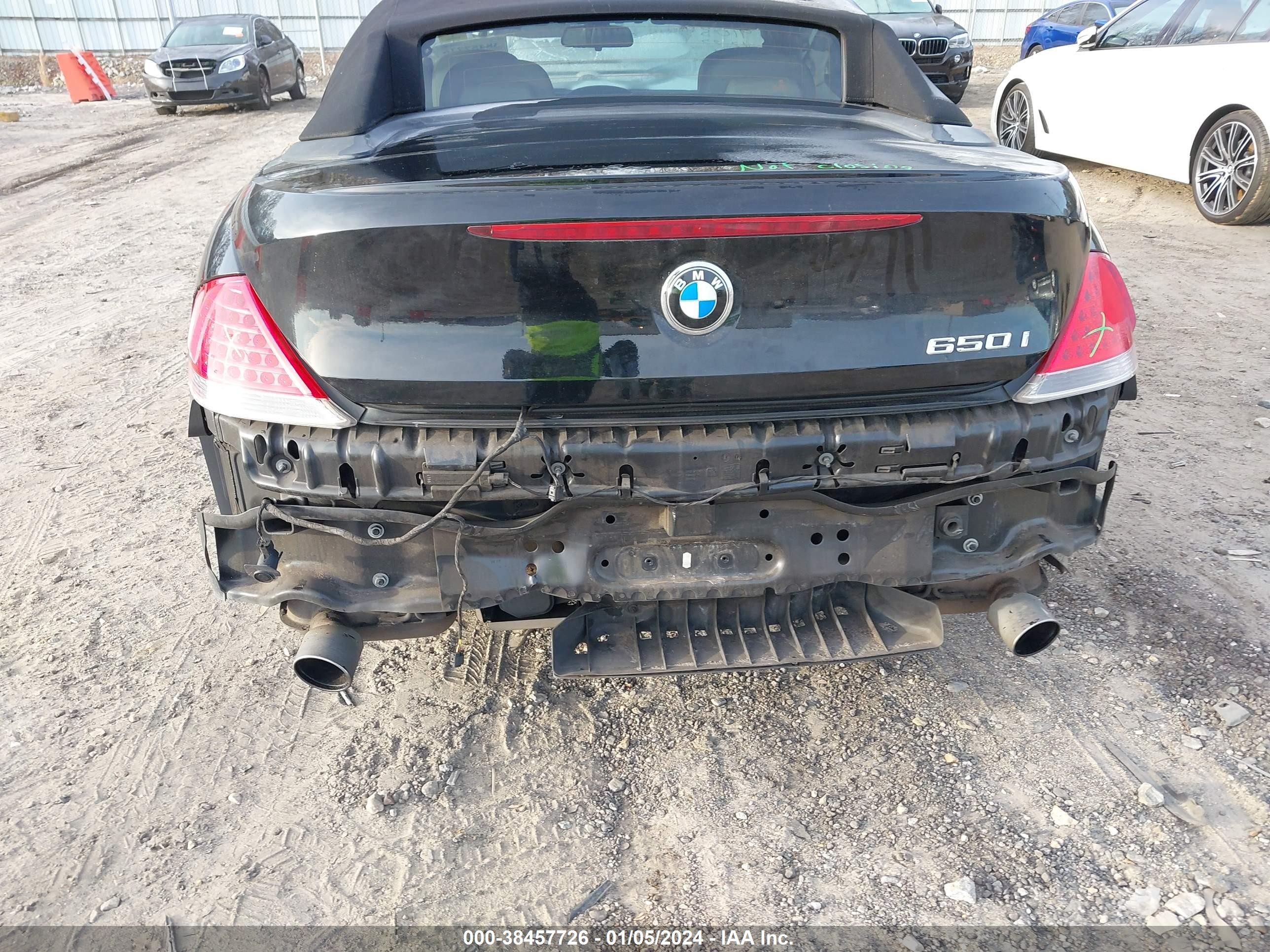 Photo 5 VIN: WBAEK13587CN81380 - BMW 6ER 