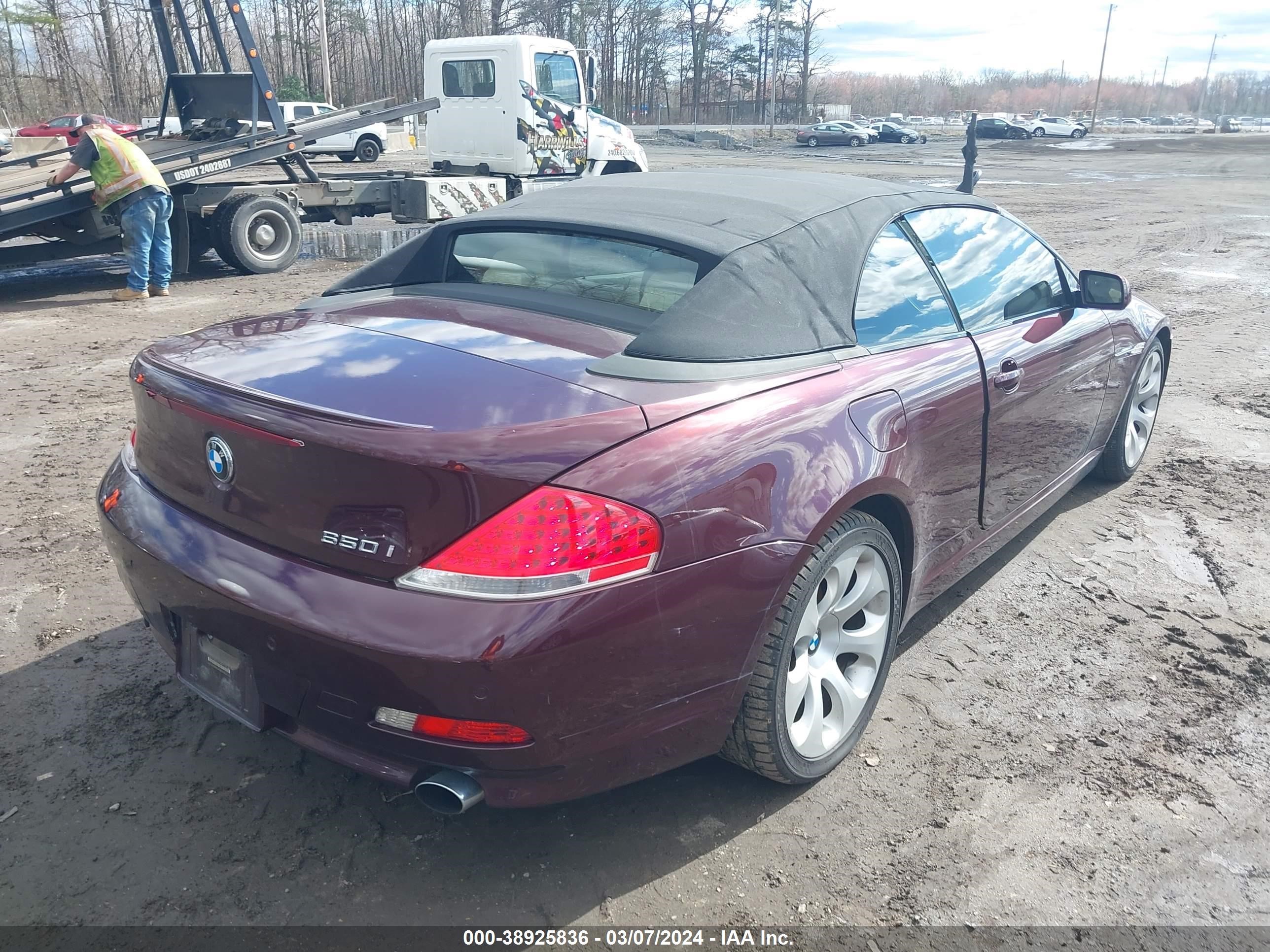 Photo 3 VIN: WBAEK13587CN84120 - BMW 6ER 