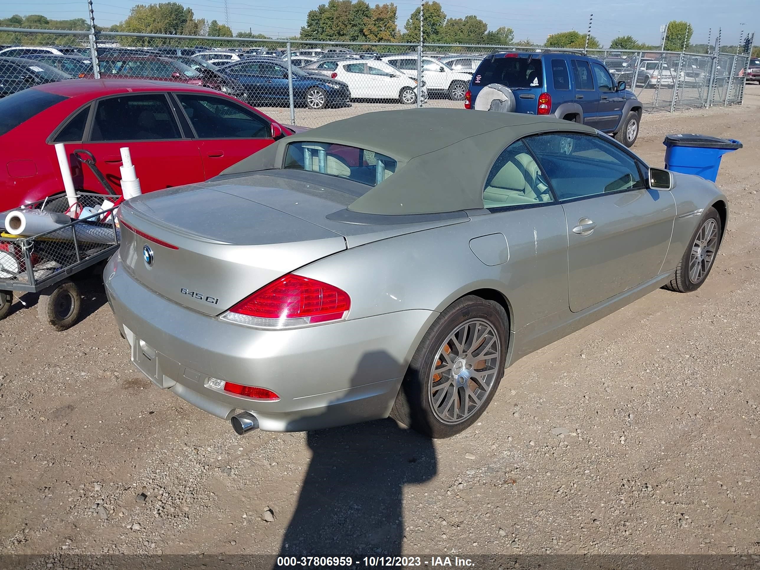 Photo 3 VIN: WBAEK73404B320465 - BMW 6ER 