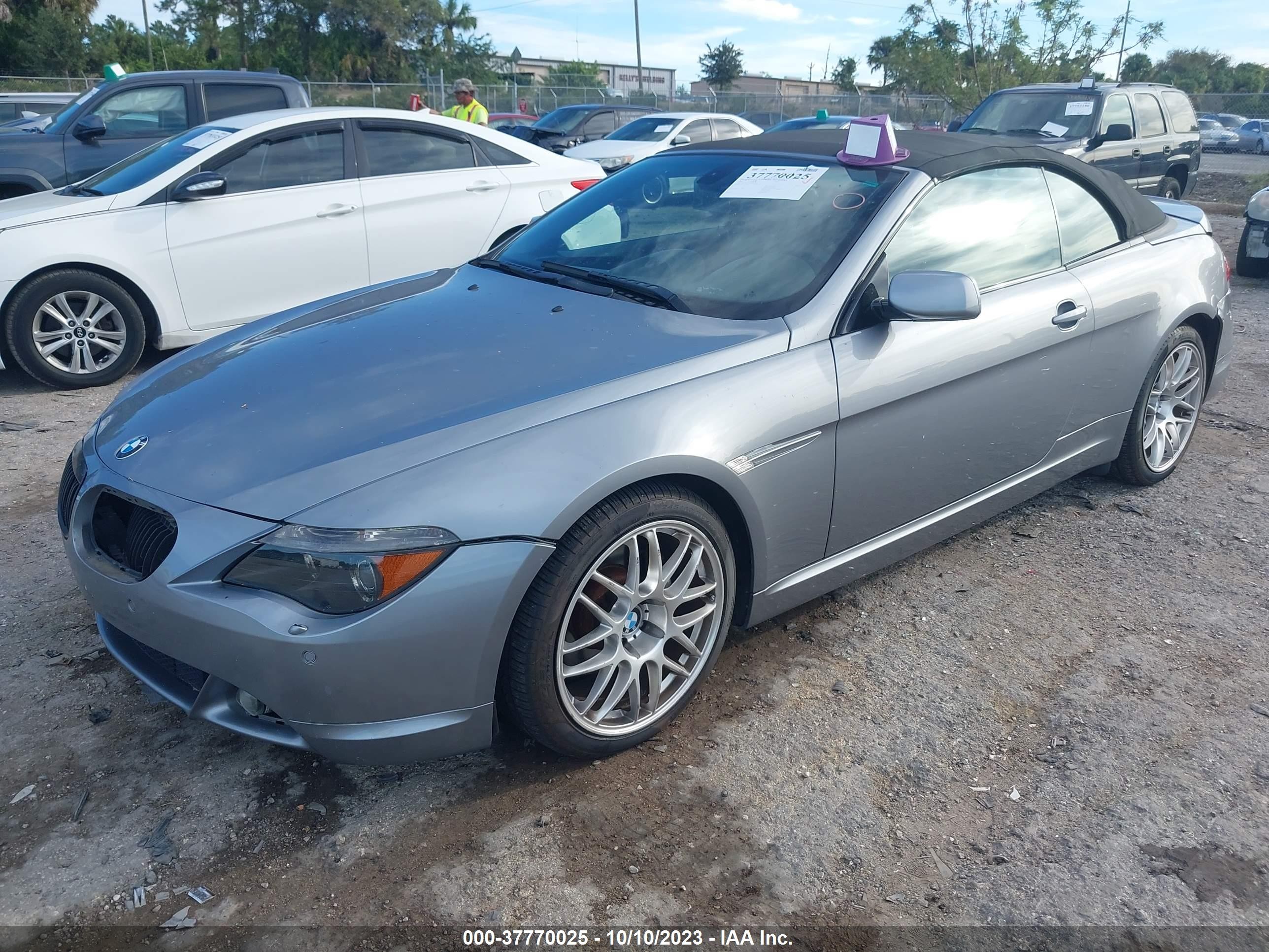 Photo 1 VIN: WBAEK73415B323988 - BMW 6ER 