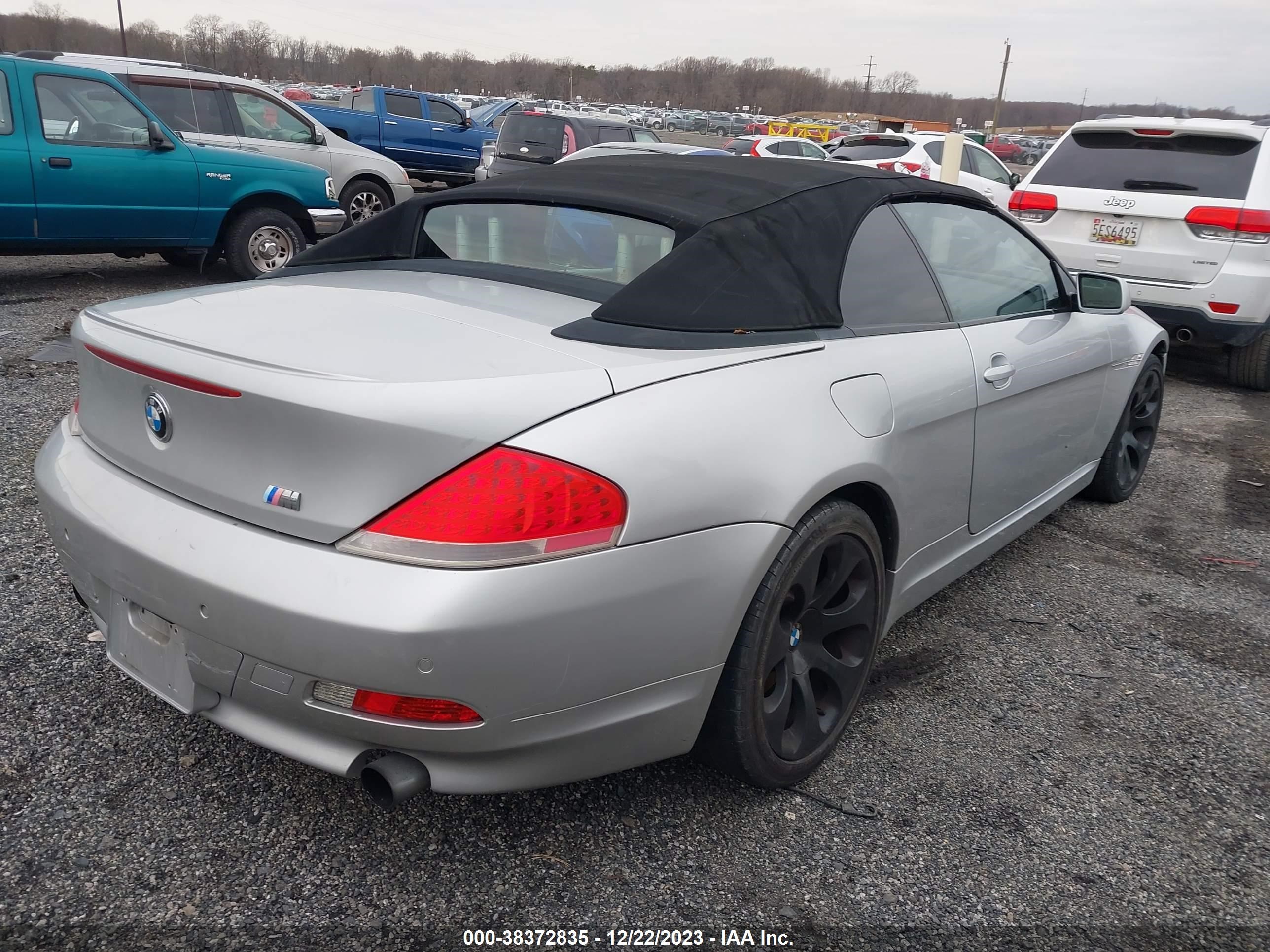 Photo 3 VIN: WBAEK73435B323801 - BMW 6ER 