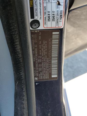 Photo 11 VIN: WBAET37435NJ90875 - BMW 325 I 