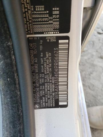 Photo 11 VIN: WBAEU33404PR06623 - BMW 325 XI 