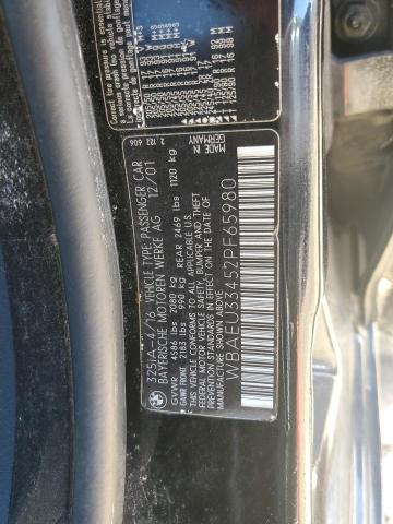 Photo 11 VIN: WBAEU33452PF65980 - BMW 3 SERIES 