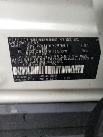 Photo 12 VIN: WBAEV33444KR26769 - TOYOTA RAV4 