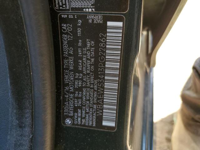 Photo 11 VIN: WBAEW53413PG22862 - BMW 330 XI 