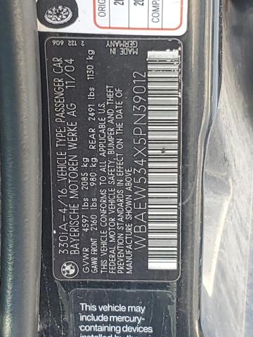 Photo 11 VIN: WBAEW534X5PN39012 - BMW 330 XI 