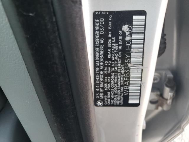 Photo 12 VIN: WBAFB3355YLH05755 - BMW X5 4.4I 