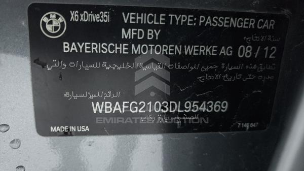 Photo 3 VIN: WBAFG2103DL954369 - BMW X6 