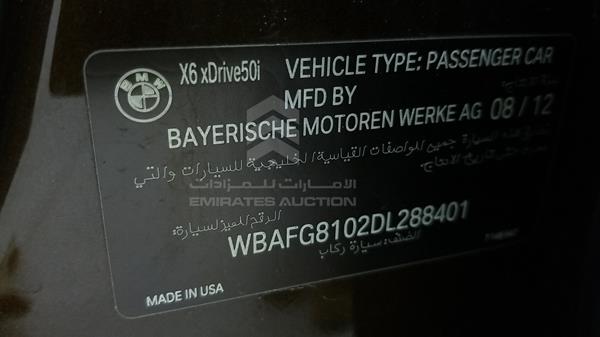 Photo 2 VIN: WBAFG8102DL288401 - BMW X6 