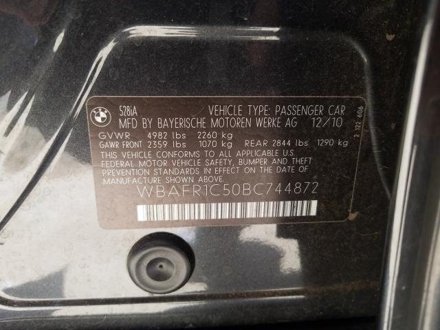 Photo 9 VIN: WBAFR1C50BC744872 - BMW 528 I 