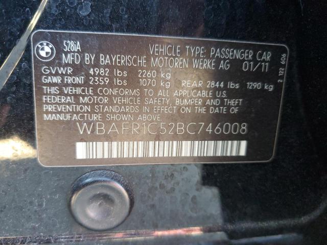 Photo 9 VIN: WBAFR1C52BC746008 - BMW 528 I 