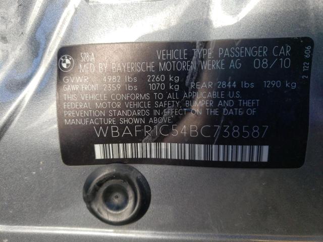 Photo 9 VIN: WBAFR1C54BC738587 - BMW 528 I 