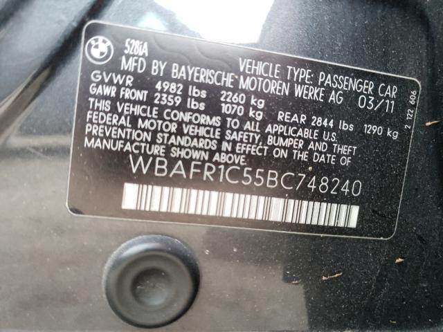 Photo 9 VIN: WBAFR1C55BC748240 - BMW 528 I 