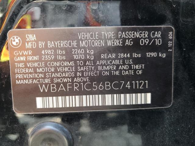 Photo 11 VIN: WBAFR1C56BC741121 - BMW 528 I 