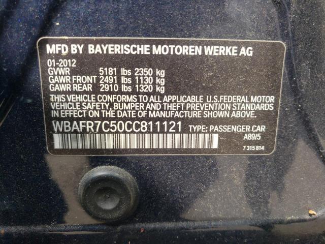 Photo 11 VIN: WBAFR7C50CC811121 - BMW 535 I 