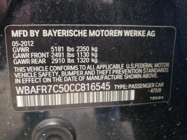 Photo 11 VIN: WBAFR7C50CC816545 - BMW 535 I 