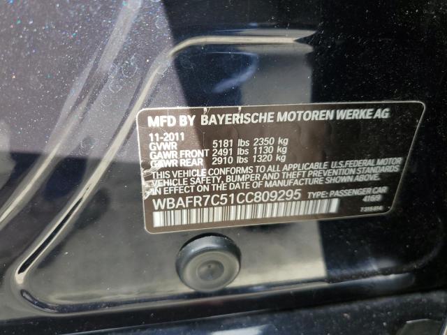 Photo 11 VIN: WBAFR7C51CC809295 - BMW 535I 