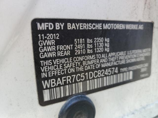 Photo 11 VIN: WBAFR7C51DC824574 - BMW 5 SERIES 