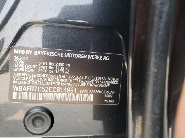 Photo 9 VIN: WBAFR7C52CC814991 - BMW 535 I 