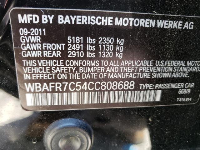 Photo 9 VIN: WBAFR7C54CC808688 - BMW 535 I 