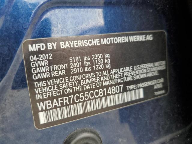 Photo 11 VIN: WBAFR7C55CC814807 - BMW 535 I 