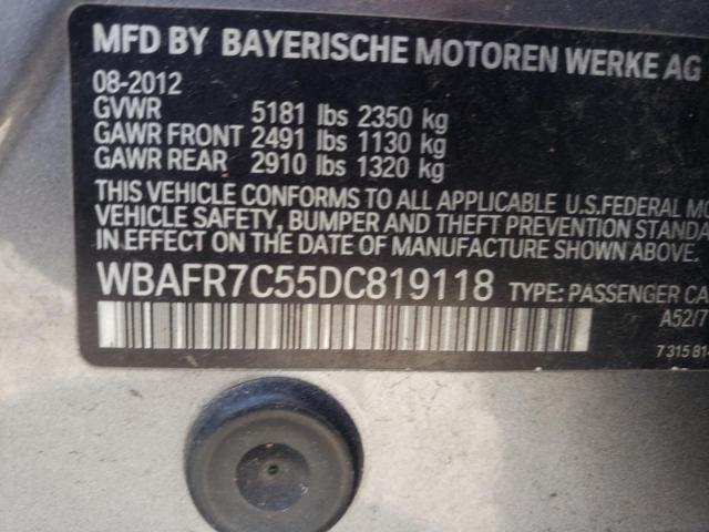 Photo 11 VIN: WBAFR7C55DC819118 - BMW 535 I 