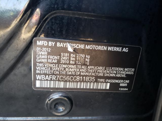 Photo 9 VIN: WBAFR7C56CC811835 - BMW 535 I 